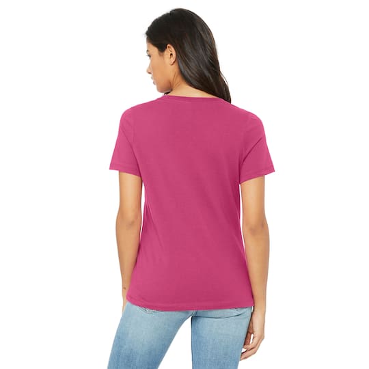 6 Pack: BELLA+CANVAS® Short Sleeve Women's V-Neck T-Shirt